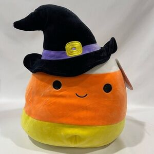 Kellytoy Candy Corn Plush with Witch Hat